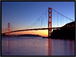 Golden Gate, Wiszący, San Francisco, Most